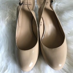 Circa by Joan and David Luxe Series Nude platform